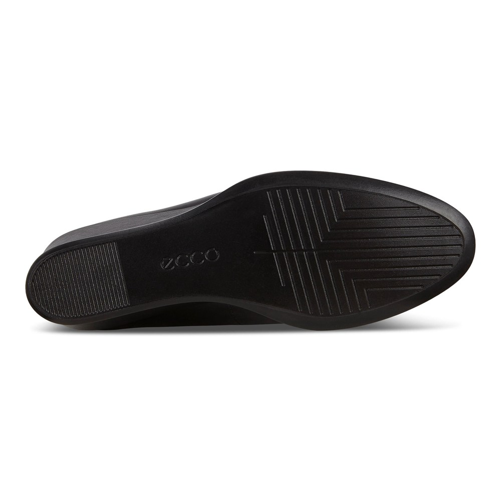 Loafers Mujer - ECCO Shape 45 Wedge - Negros - XHW326708